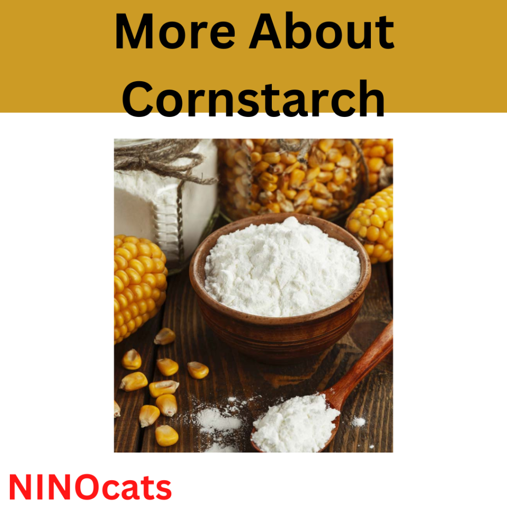 is cornstarch safe for cats