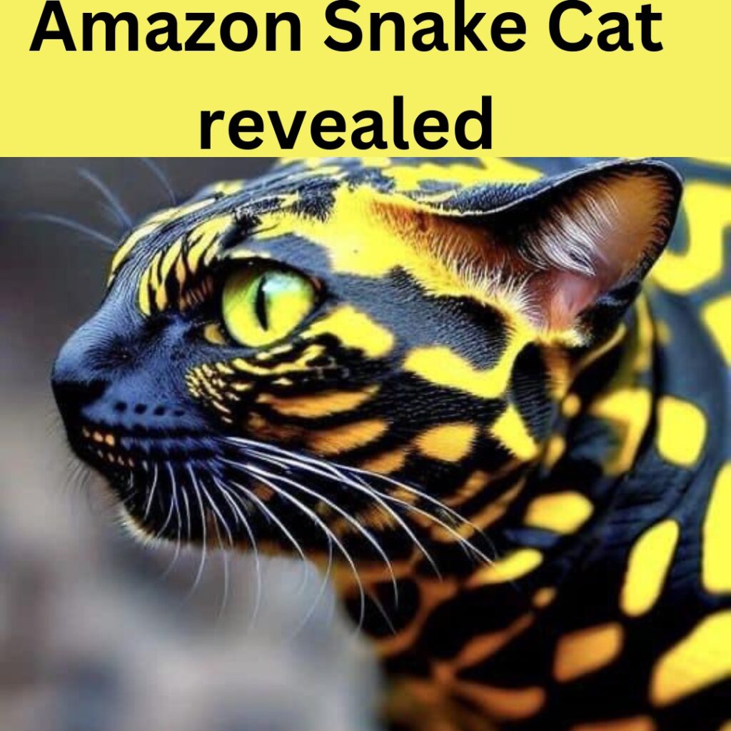 amazon snake cat